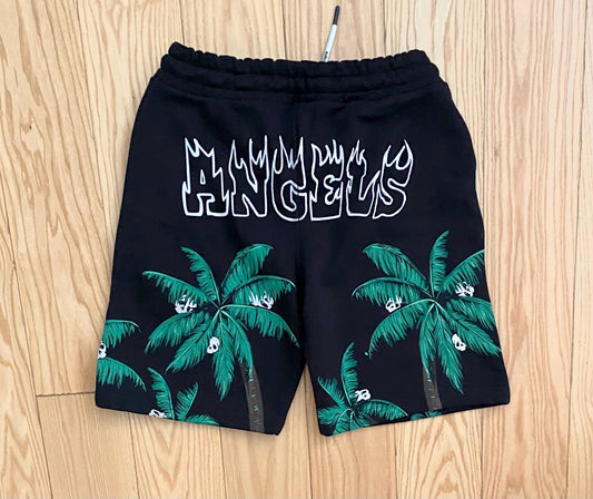 КЪСИ ПАНТАЛОНИ ПАМУЧНИ PALM ANGELS