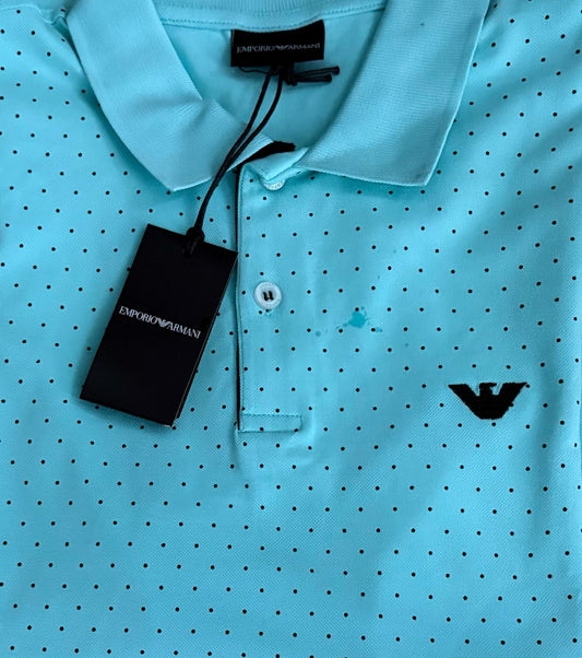 ТЕНИСКА С ЯКА  EMPORIO ARMANI