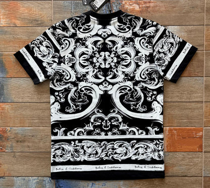 БЯЛА  МЪЖКА ТЕНИСКА  DOLCE GABBANA