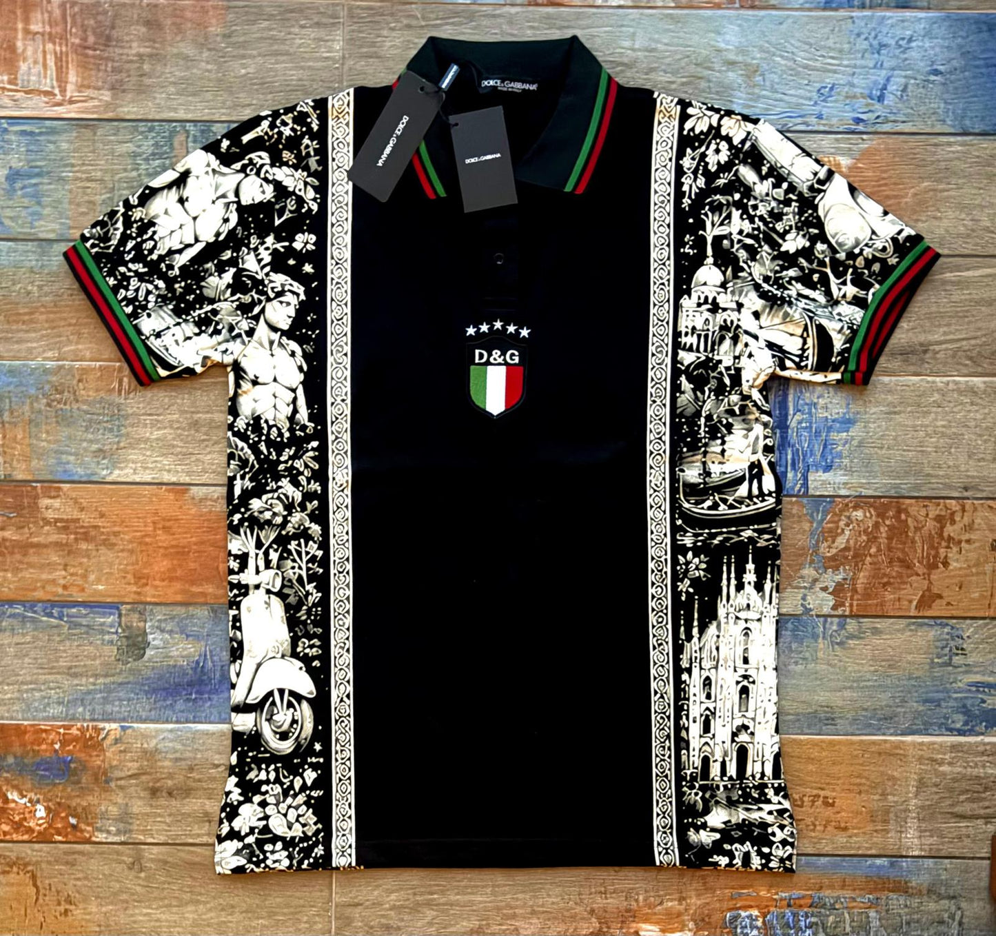 ТЕНИСКА С ЯКА DOLCE GABBANA