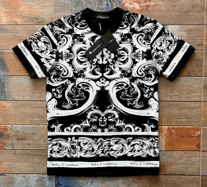 БЯЛА  МЪЖКА ТЕНИСКА  DOLCE GABBANA