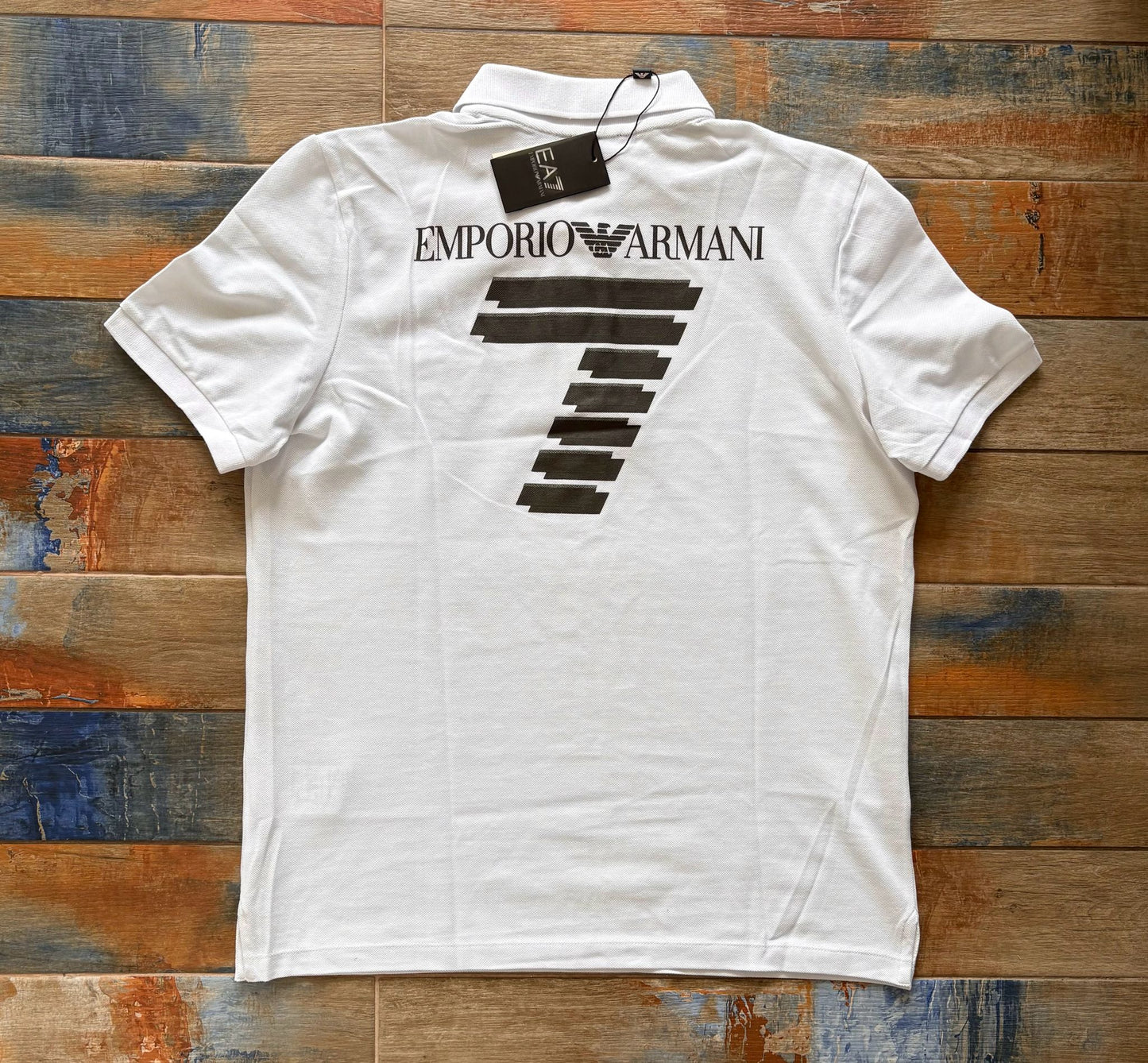 ТЕНИСКА С ЯКА  EMPORIO ARMANI