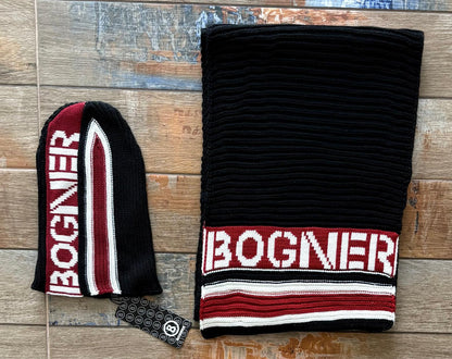 BOGNER ШАЛ + ШАПКА