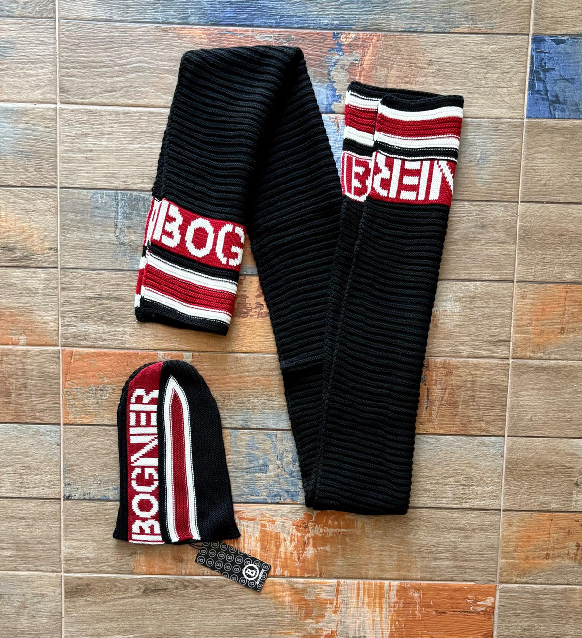 BOGNER ШАЛ + ШАПКА